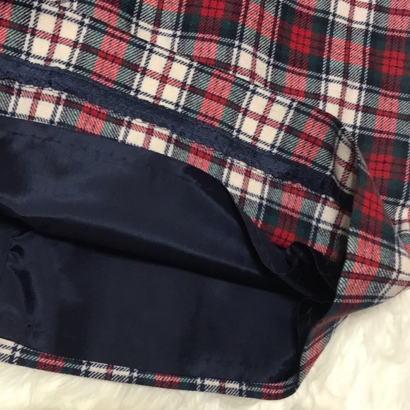 Vintage 70’s Pendleton Wool Plaid Macduff Tartan Skirt Sz 12 - Picture 10 of 11